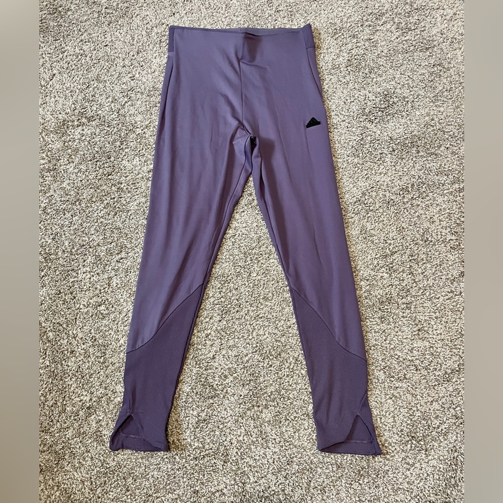 Adidas Women's Z.N.E. Leggings | Shadow Violet - Picture 2 of 6
